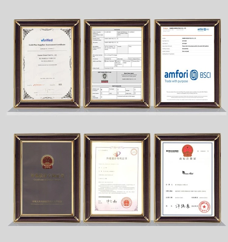 Certifications from Green Field Certifications from Green Field