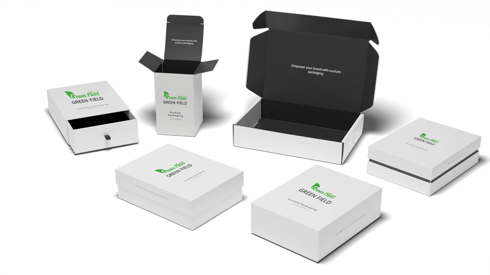 Custom Boxes and Custom Packaging from Green Field 2 Custom Boxes and Custom Packaging from Green Field 2